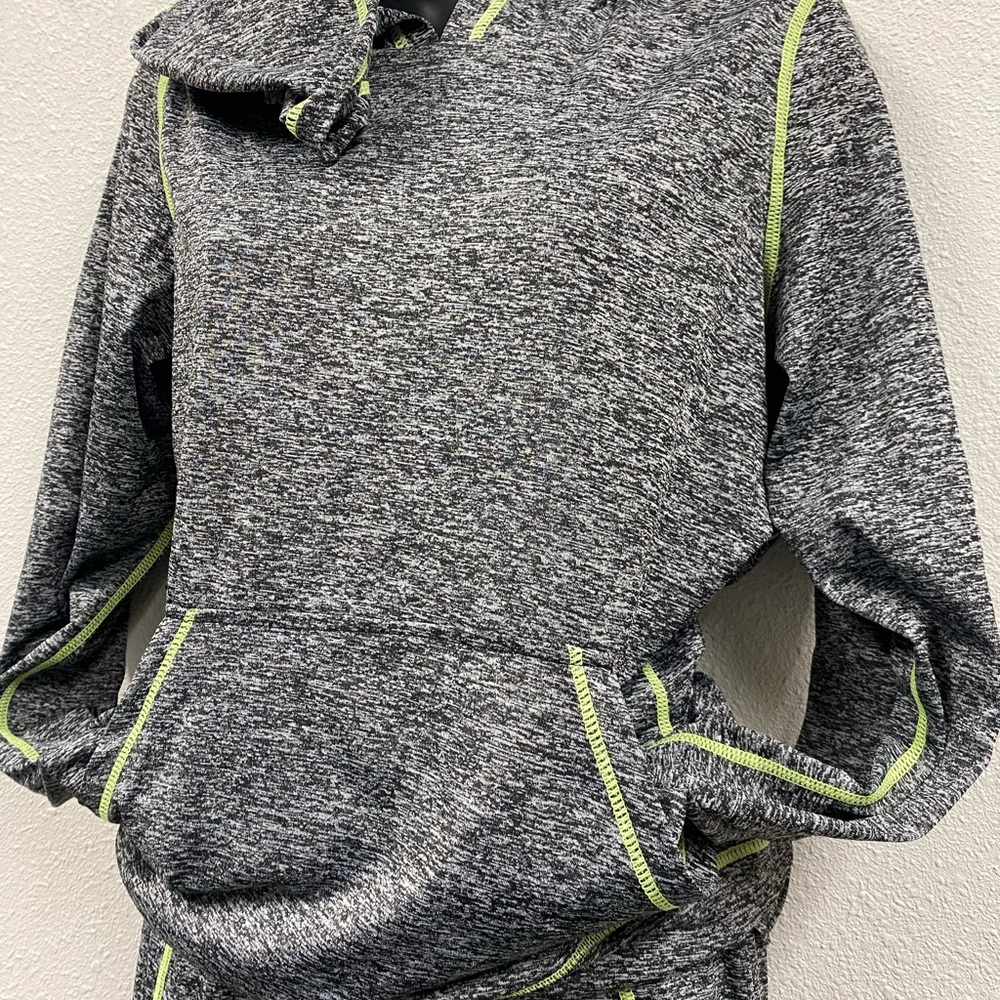 Gray and Green women gim set